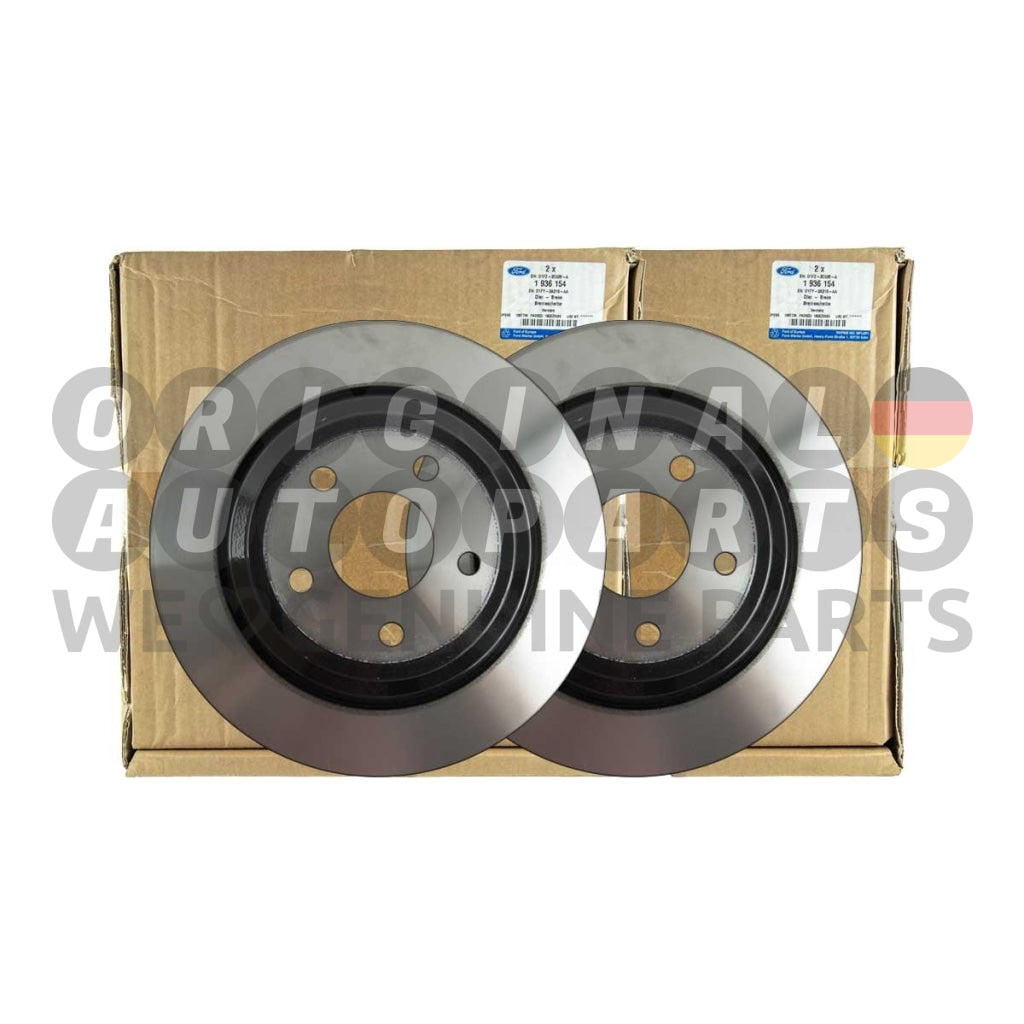 Genuine Ford Brake Discs Rotors Set rear Focus RS MK3 III 2.3