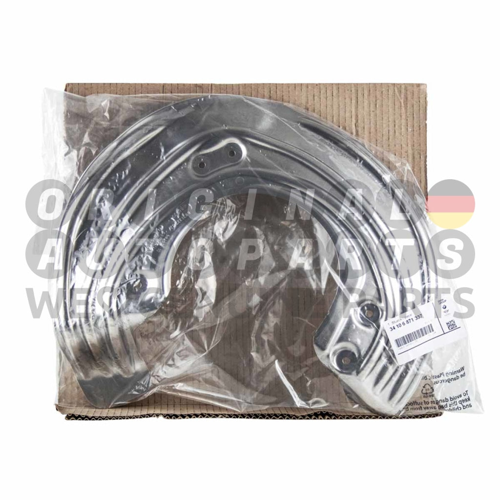 Genuine BMW Protection Dust Shield front left 3' G20 G21 M340i Z4 G29 M40i 34106871337