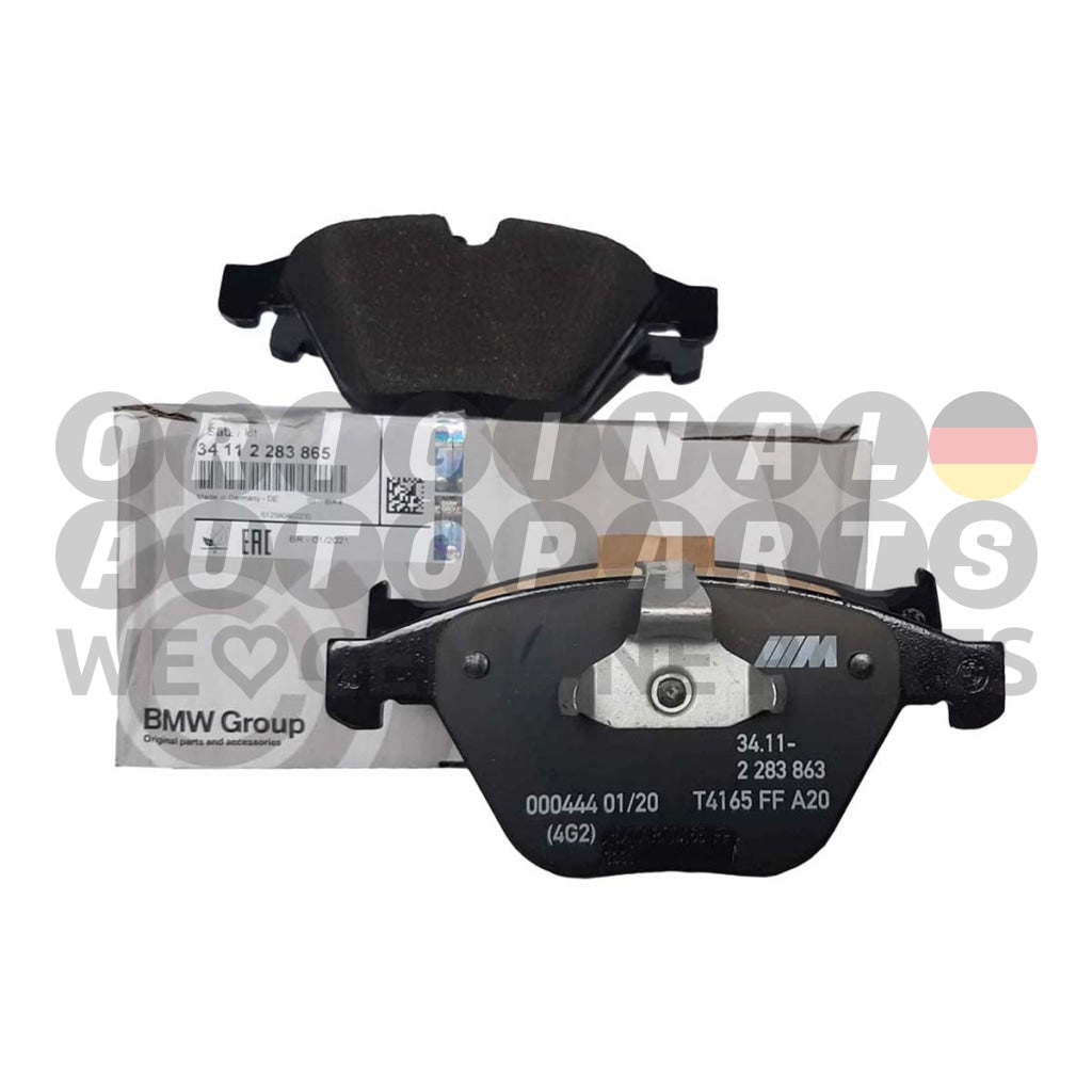 Genuine BMW M Brake Pads Set front 1' E82 M Coupe 3' M3 E90 E92 E93 34112283865