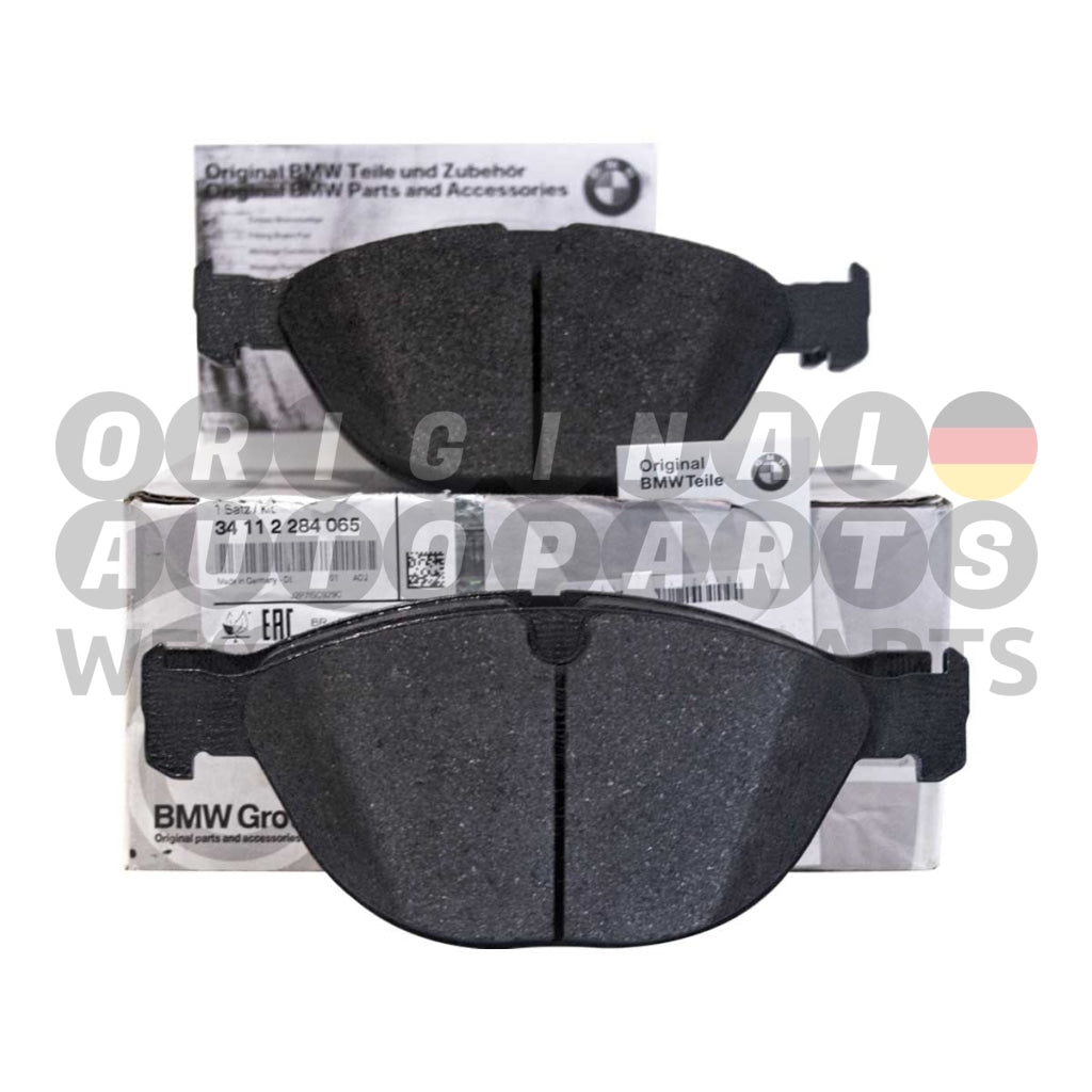 Genuine BMW Brake Pads Set front 5' E60 E61 6' E63 E64 34112284065