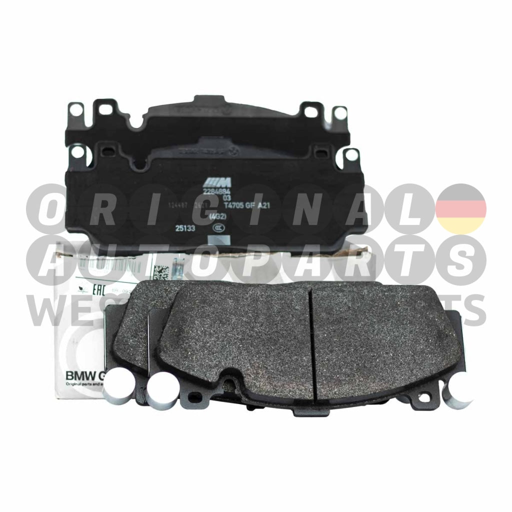 Genuine BMW M Performance Brake Pads Set front M2 CS F87 M5 F10 M6 F06 F12 F13 M2 F87 34112284869