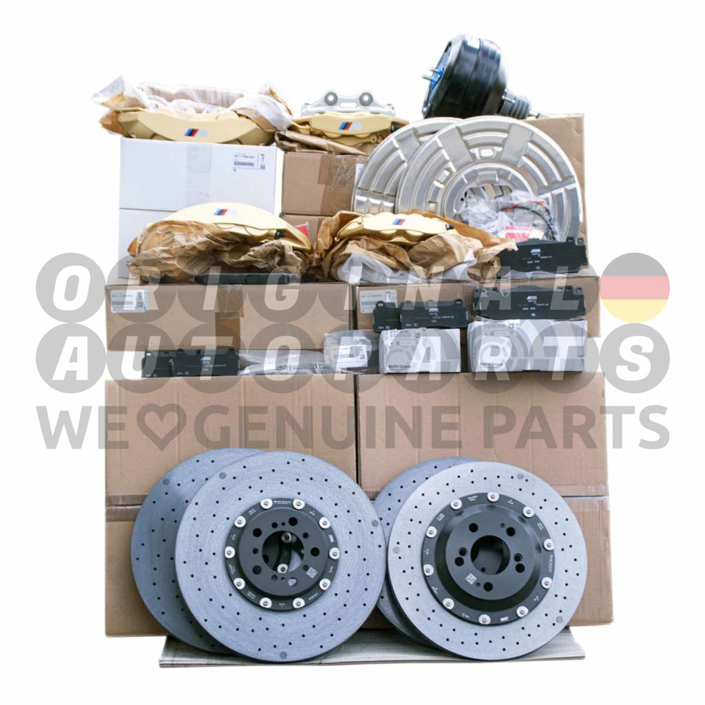 Genuine BMW M Carbon Ceramic Brake Upgrade Kit Retrofit M3 F80 M4 F82 F83 34112358378