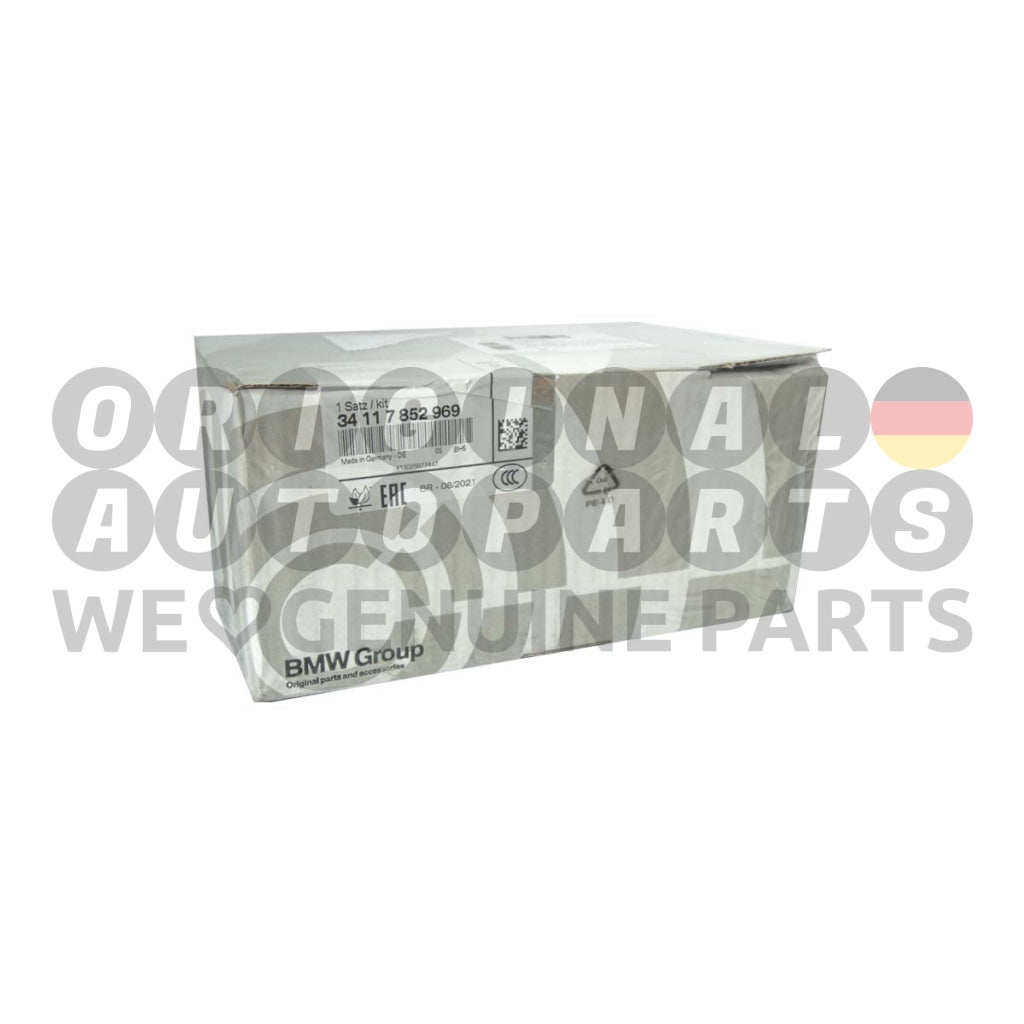 Genuine BMW Brake Pads Set front X5 M F85 X6 M F86 34117852969