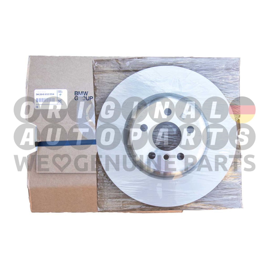 Genuine BMW Brake Disc Rotor rear left or right 345x24mm 5' G30 G31 6' G32 7' G11 G12 X3 G01 34208853554