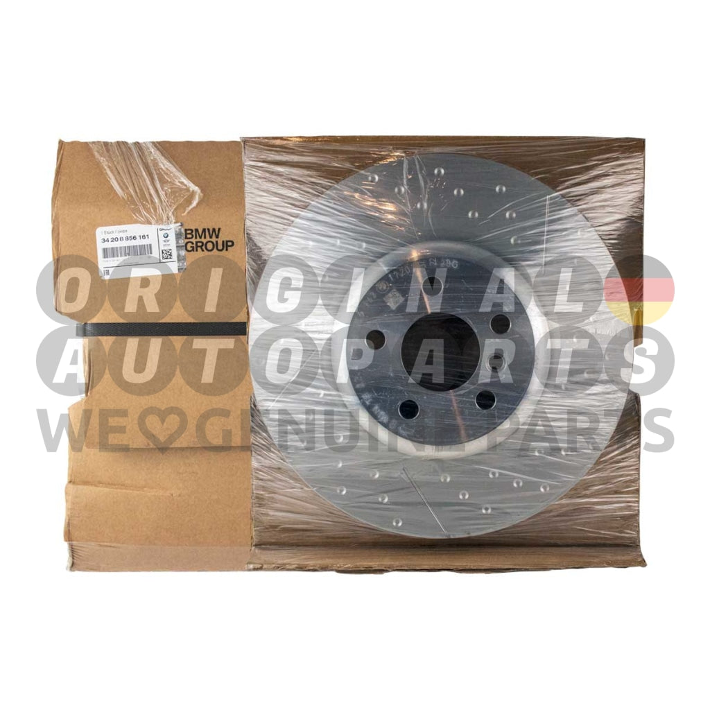 Genuine BMW M Performance Brake Disc Rotor rear left 345x24mm 3' G20 G21 4' G22 G23 G26 34208856161