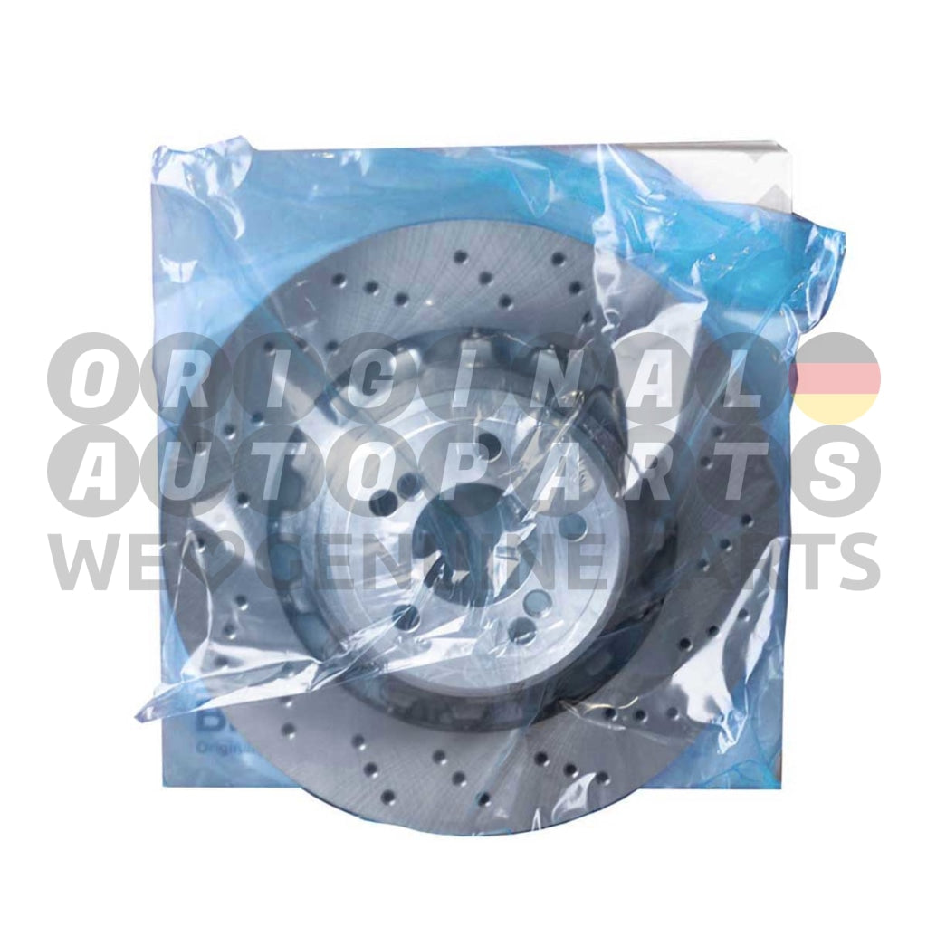 Genuine BMW M Brake Disc Rotor rear right 385x24mm 34212284904 X5 F85 X6 F86