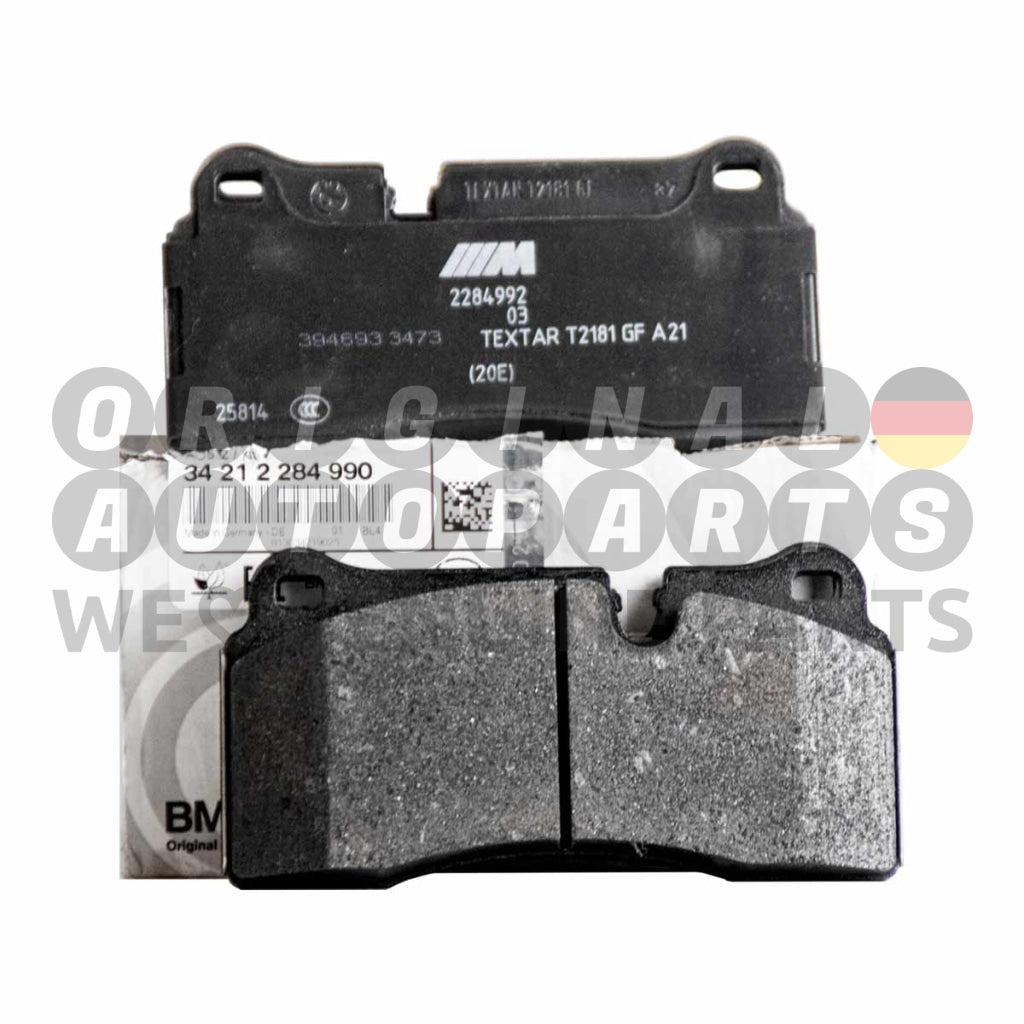 Genuine BMW Brake Pads Set Carbon Brake rear left+right M3 F80 M4 F82 F83 34212284990