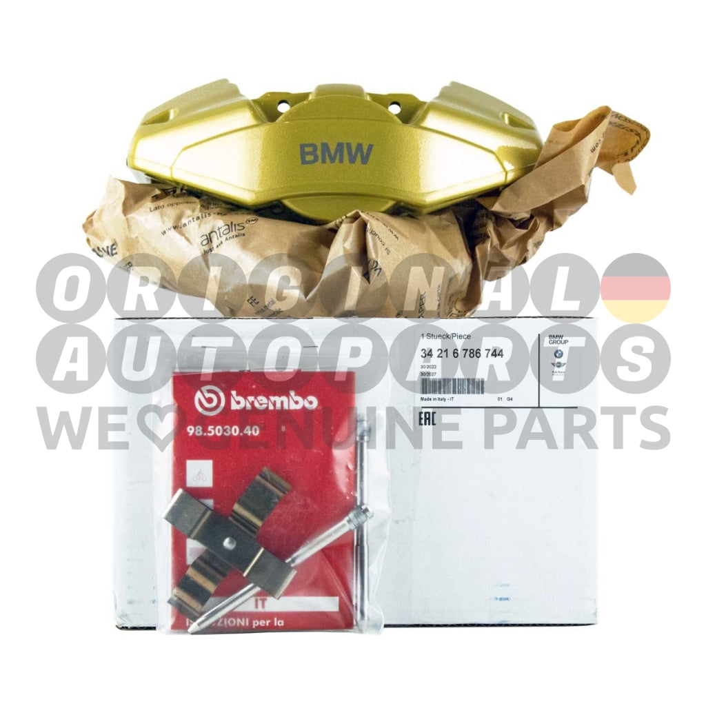 Genuine BMW Performance Brake Caliper rear right 34216786744