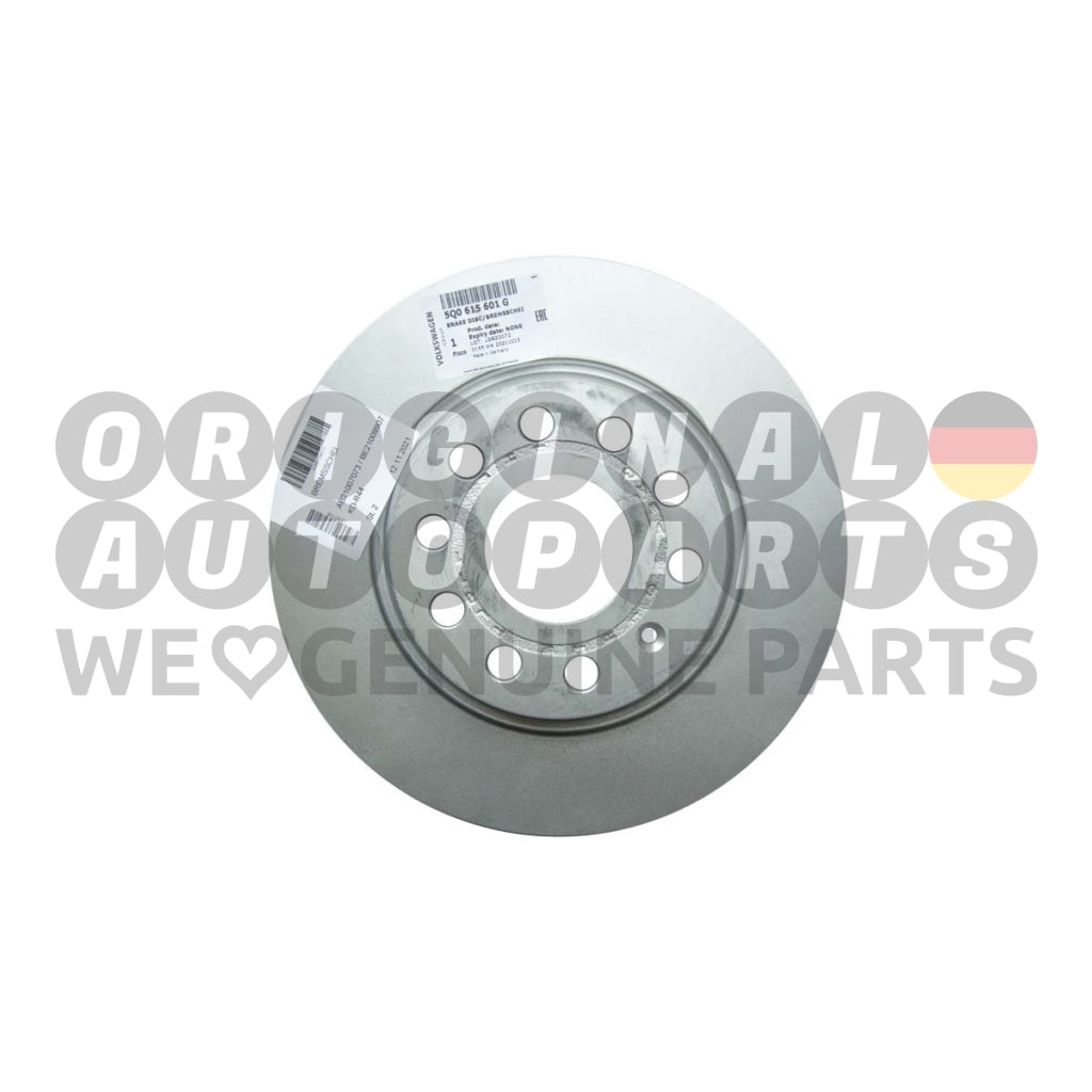 Genuine VW Audi BRAKE DISC rear 282mm A3 8P Q3 Golf 5 Golf 6 Passat 5Q0615601G