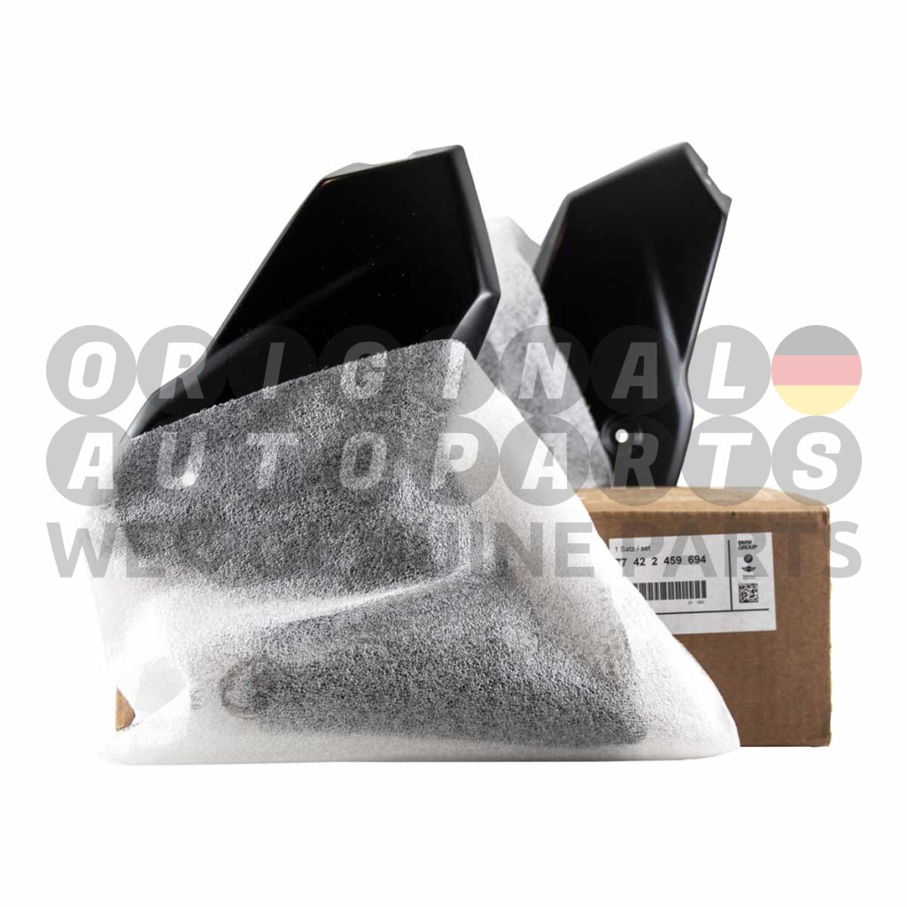 Genuine BMW MOTO Radiator Cowls Black R1200GS (K50) 2017-2018 R1250GS 77422459694