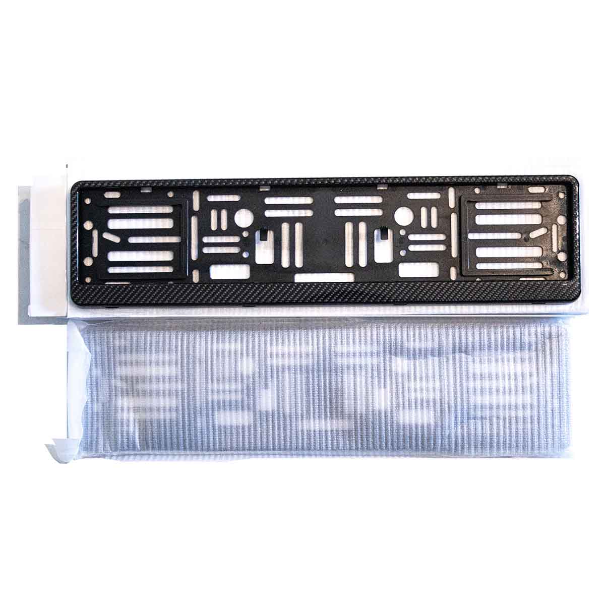 original-autoparts.com Carbon License Plate Set front and rear